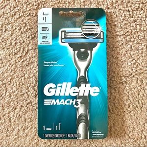 Gillette Mach3 Razor Handle with 1 cartridge